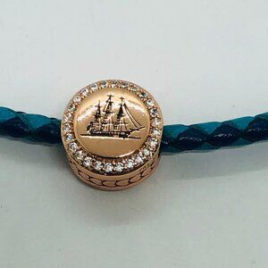 ✨✨Pandora Boston Massachusetts State Exclusive Iconic Ship Button Charm